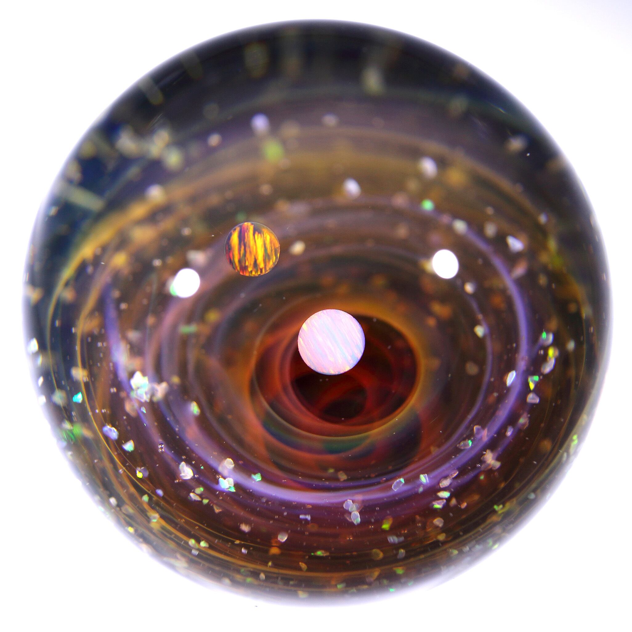 46mm Galaxy Glass Marble 宇宙ガラスマーブル - オブジェ no.M285
