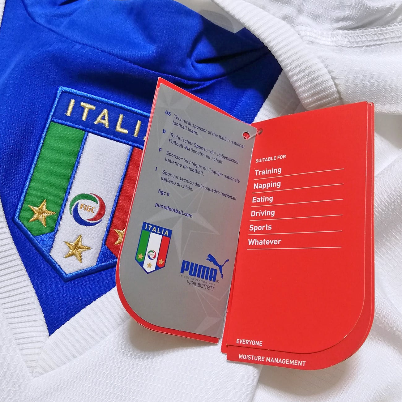 イタリア代表 2006 Puma アウェイ半袖 ユニフォーム #11 GILARDINO