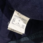 Mademoiselle NON NON マドモアゼルノンノン ボーダー 中綿 キルティング ジャケット/ネイビー系 レディース パパス