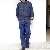 HATSKI　DENIM08 50S Spun Yarn Work Trousers