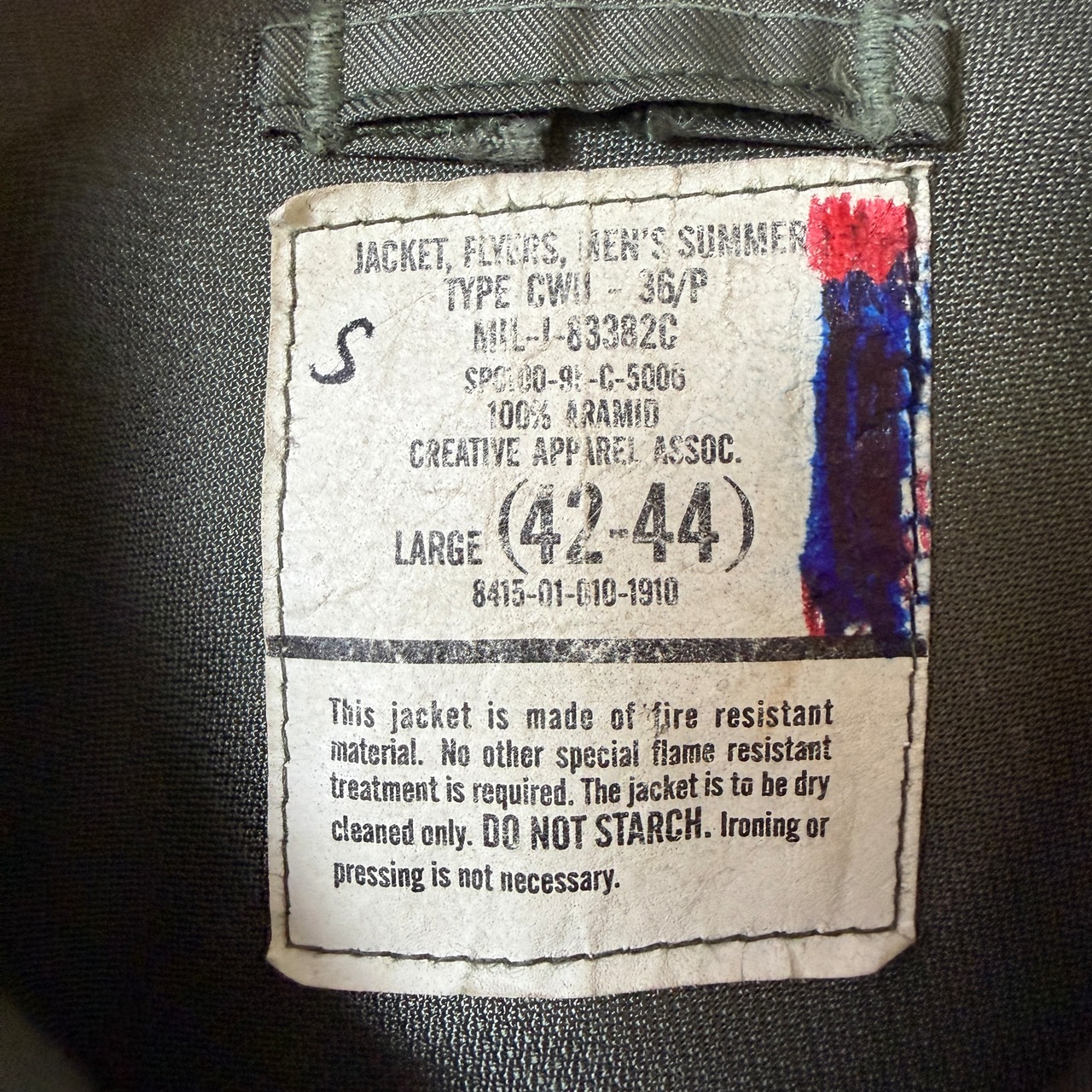 90's CWU-36/P Flight USAF Jacket 90年代 アメリカ 空軍 フライトジャケット ヴィンテージ ビンテージ  TT2026-0049 - 9