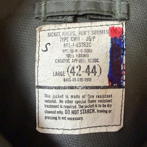 90's CWU-36/P Flight USAF Jacket 90年代 アメリカ 空軍 フライトジャケット ヴィンテージ ビンテージ  TT2026-0049