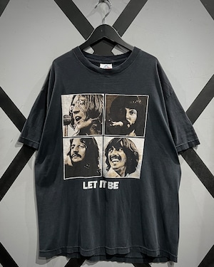 【X VINTAGE】90’s “The Beatles” “LET IT BE” Vintage Loose T-Shirt