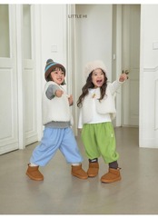 〖取寄〗韓国子供服 / 26winter / Little Hi / ミンクラッパT / キッズ *XS~XL*