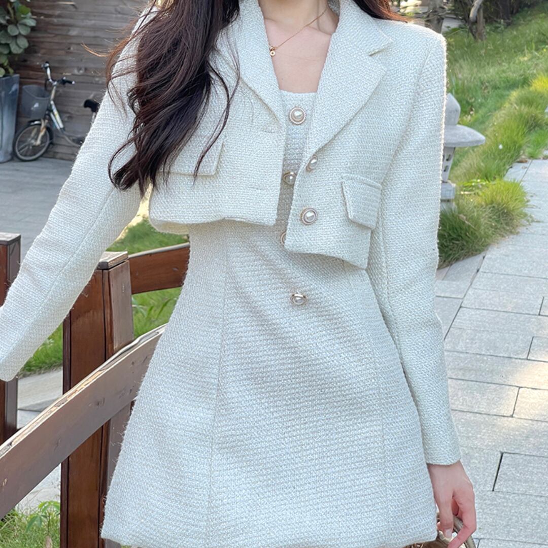 レディジャケット ワンピース ツーピースセット Lk784 Like A