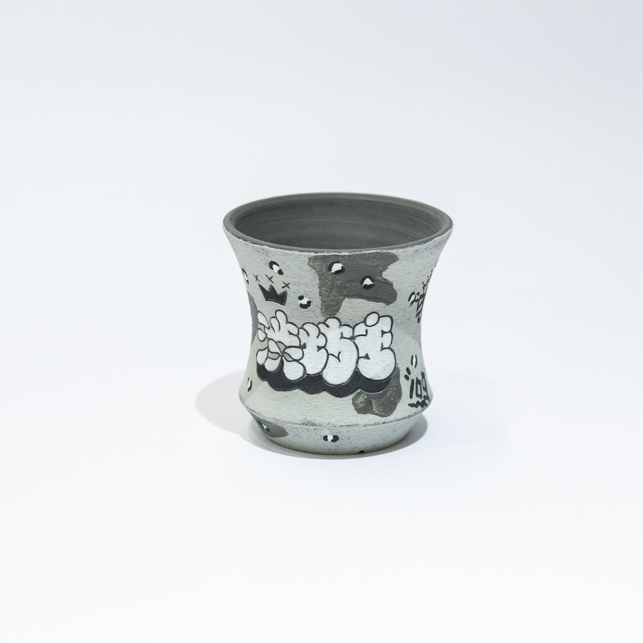 【新着】ハイパーポットクリエイター "阿萬" × aobouzu グラフィティ鉢【渋坊主・カモ柄アートワーク】