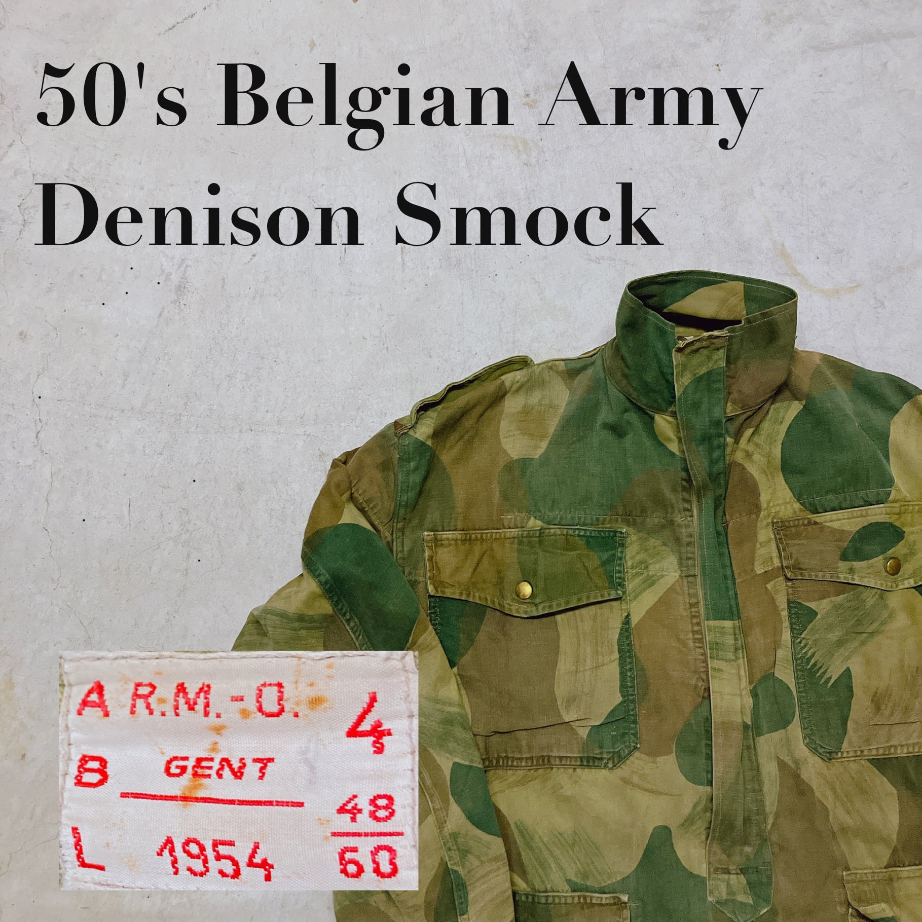 40-50s 【ADOLPHE LAFONT】 筆記体タグ モールスキン Vポケ アドルフ