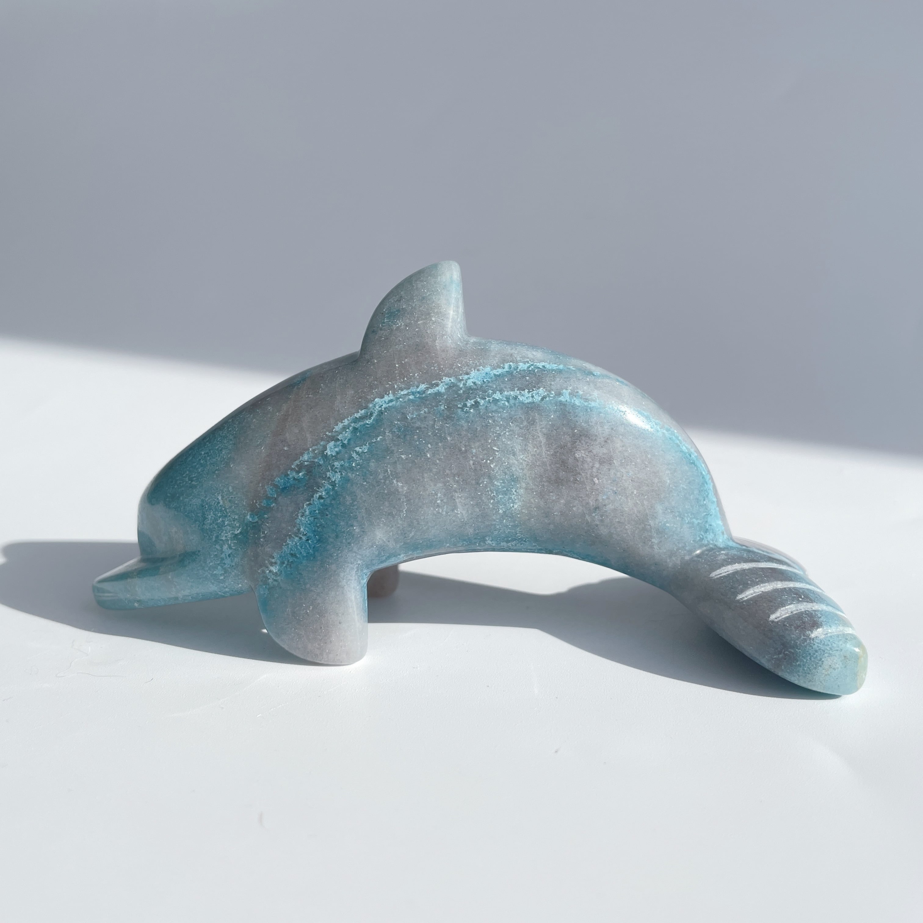 トロレアイトインクォーツ(トロール石)イルカ15◇Trolleite◇天然石・鉱物・パワーストーン