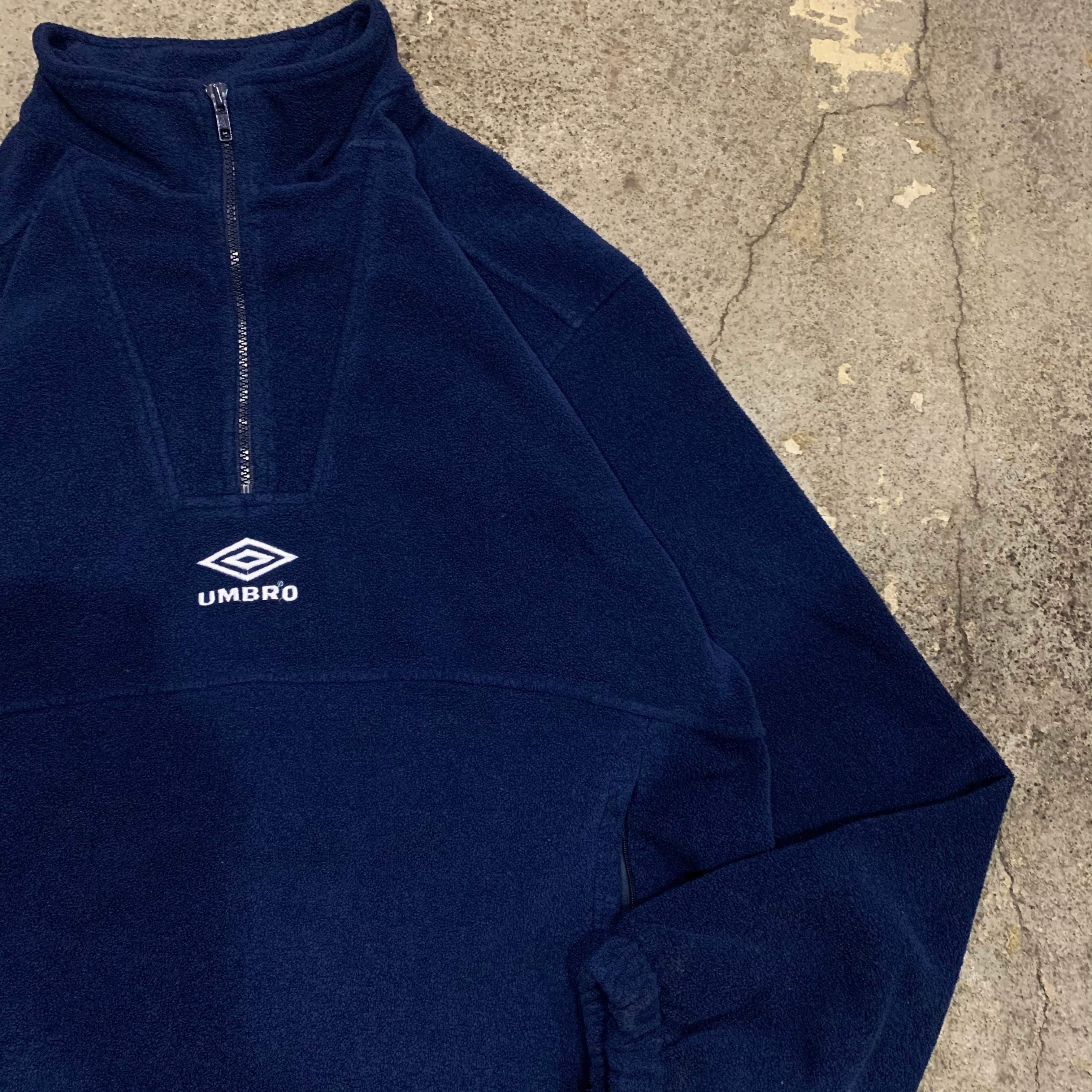 90s UMBRO fleece half zip anorak | What
