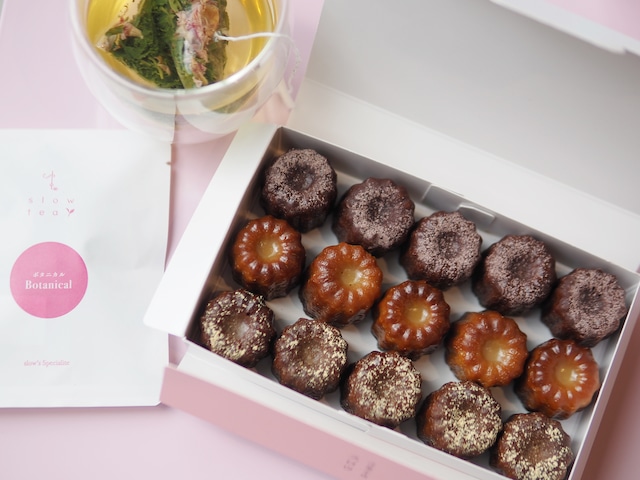 カヌレ15個入り【 チョコレート&きび糖&黒糖】