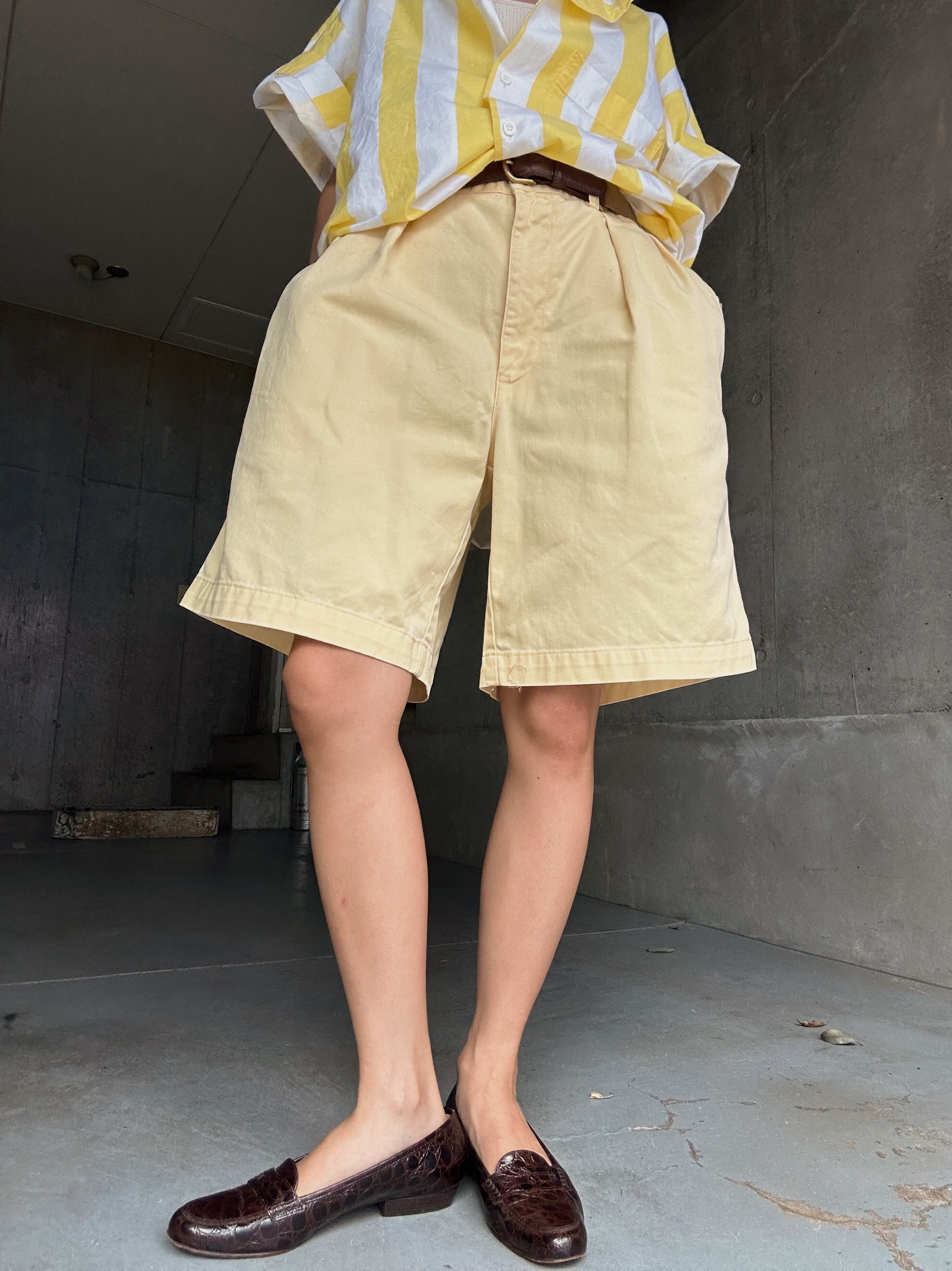 PT873）Polo Ralph Lauren “TYLER SHORT” (W32) made in Mexico