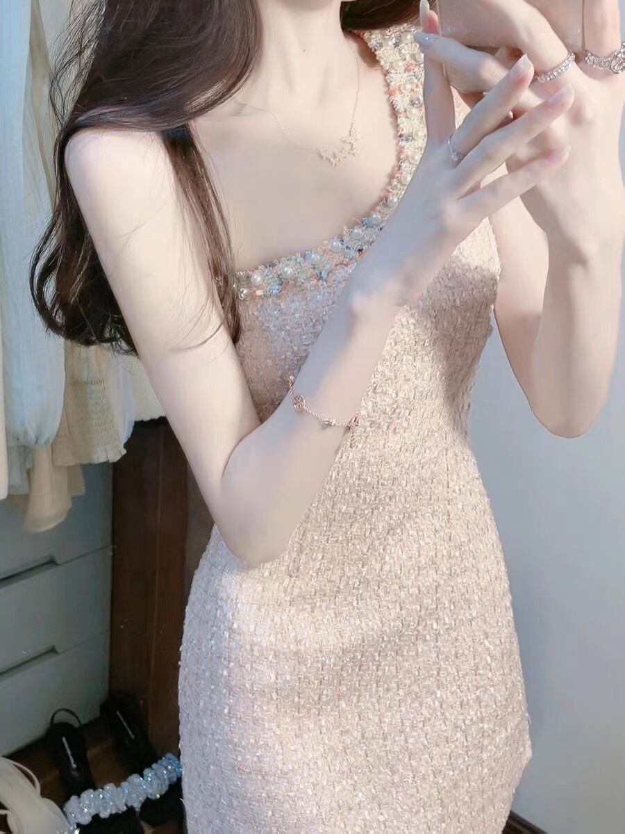 ワンショルダーワンピース G124CON0010