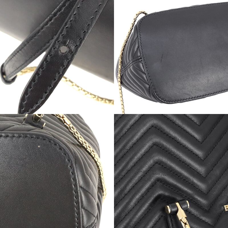 Used BVLGARI ブルガリ ミニバックパック セルペンティ Used BVLGARI ブルガリ ミニバックパック セルペンティ
