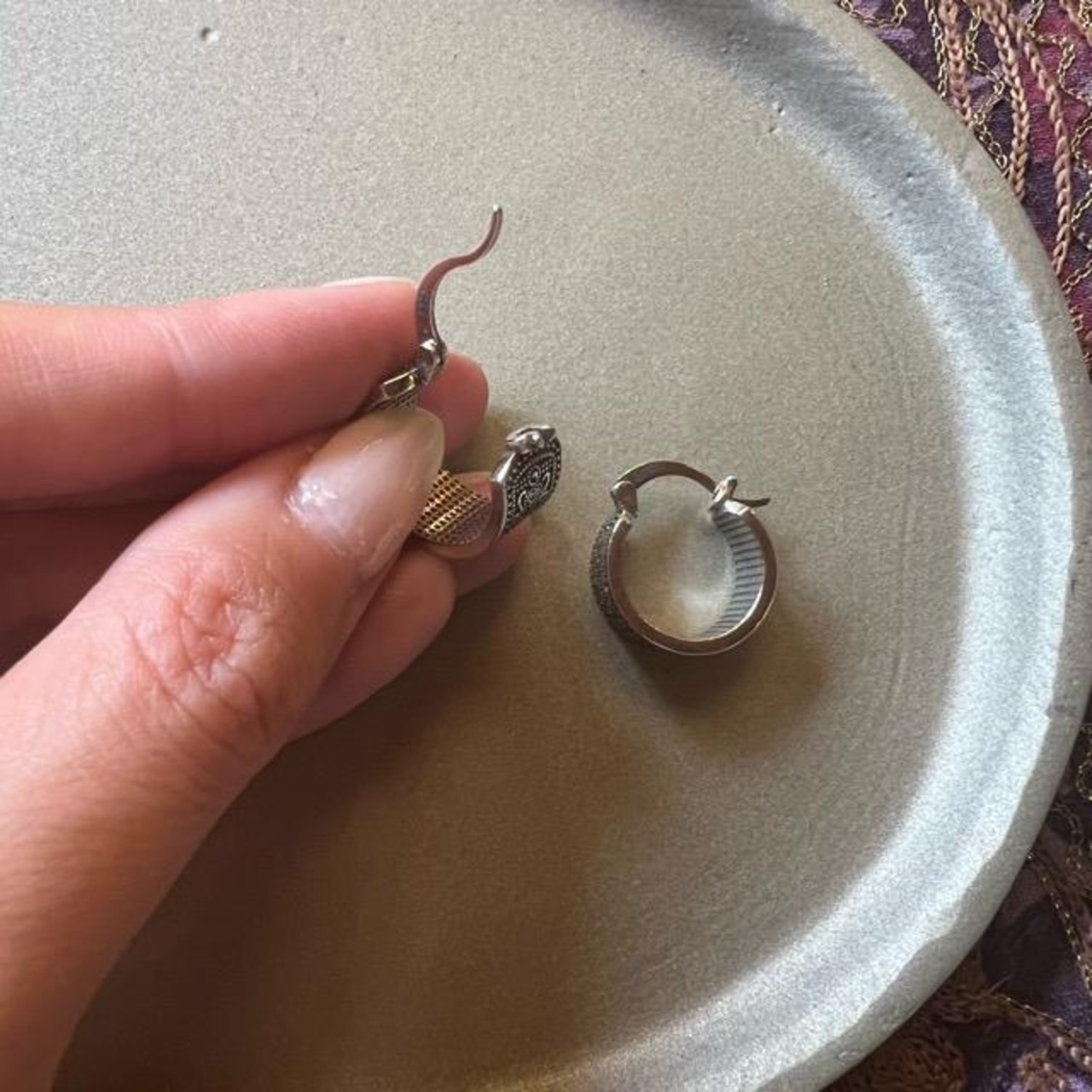 TOPANGA Jewelry 　Antique　Arabesque Earrings　アンティークアラベスクピアス　ピアス　ギフト　プレゼント　ジュエリー　イヤリング　