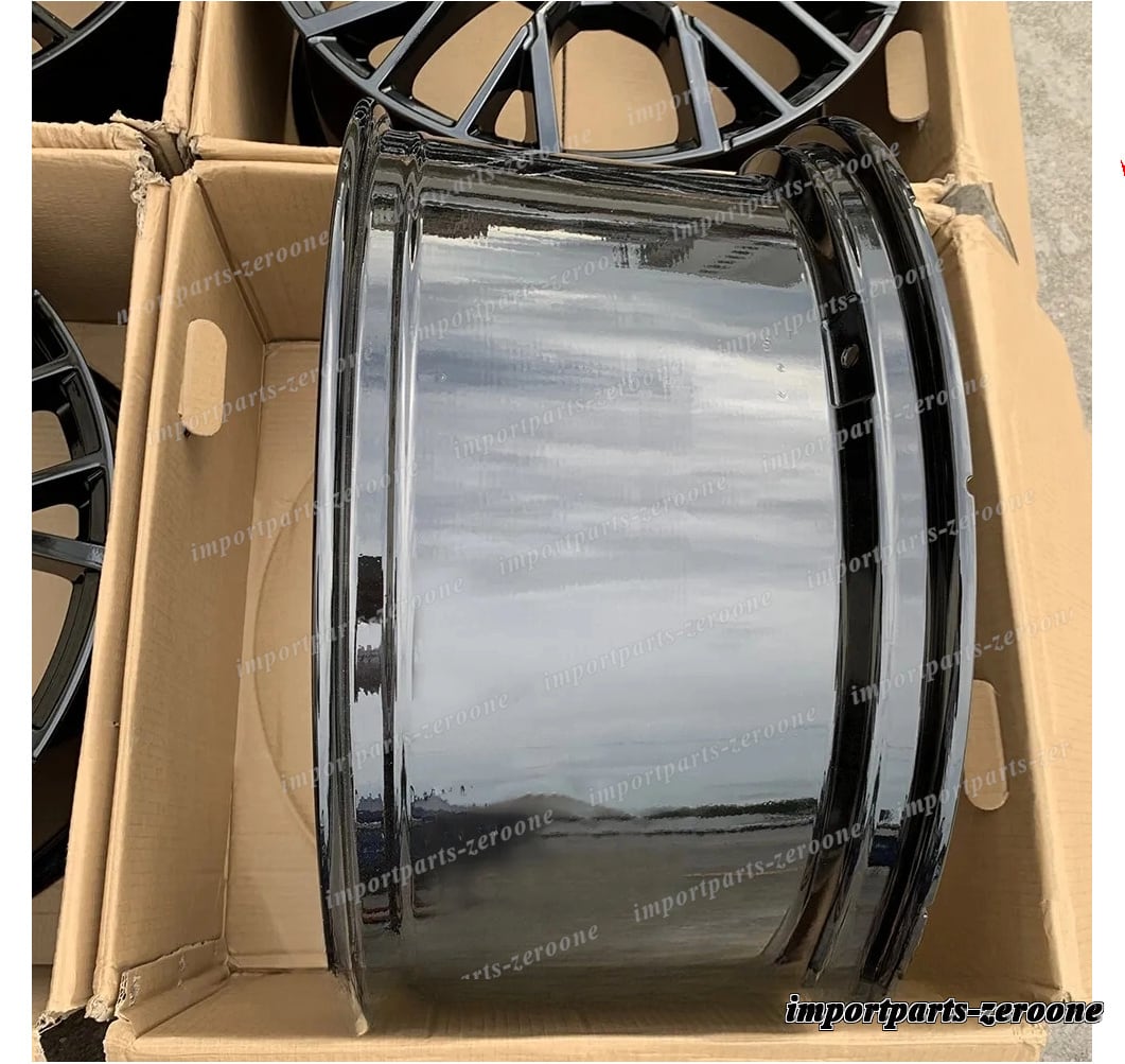 19インチ グロスブラック ホイール 19x9 ET31 19x10 ET25 5x120 72.56