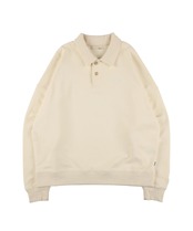 【#Re:room】LOGO EMBROIDERY SWEAT BIG POLO [REC731］