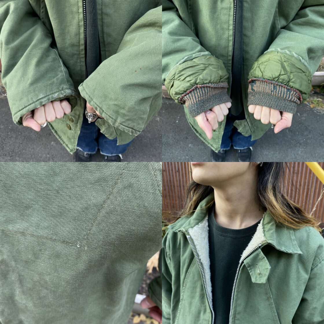 70〜80年代 ビンテージ カナダ製 ARTIC KING ダック地 ワーク 