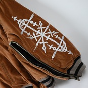 Leh / Embroidery SKA Reversible Blouson (キャメル表側)