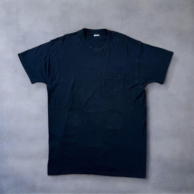 90s FRUIT OF THE LOOM Pocket TEE 耳付き XL