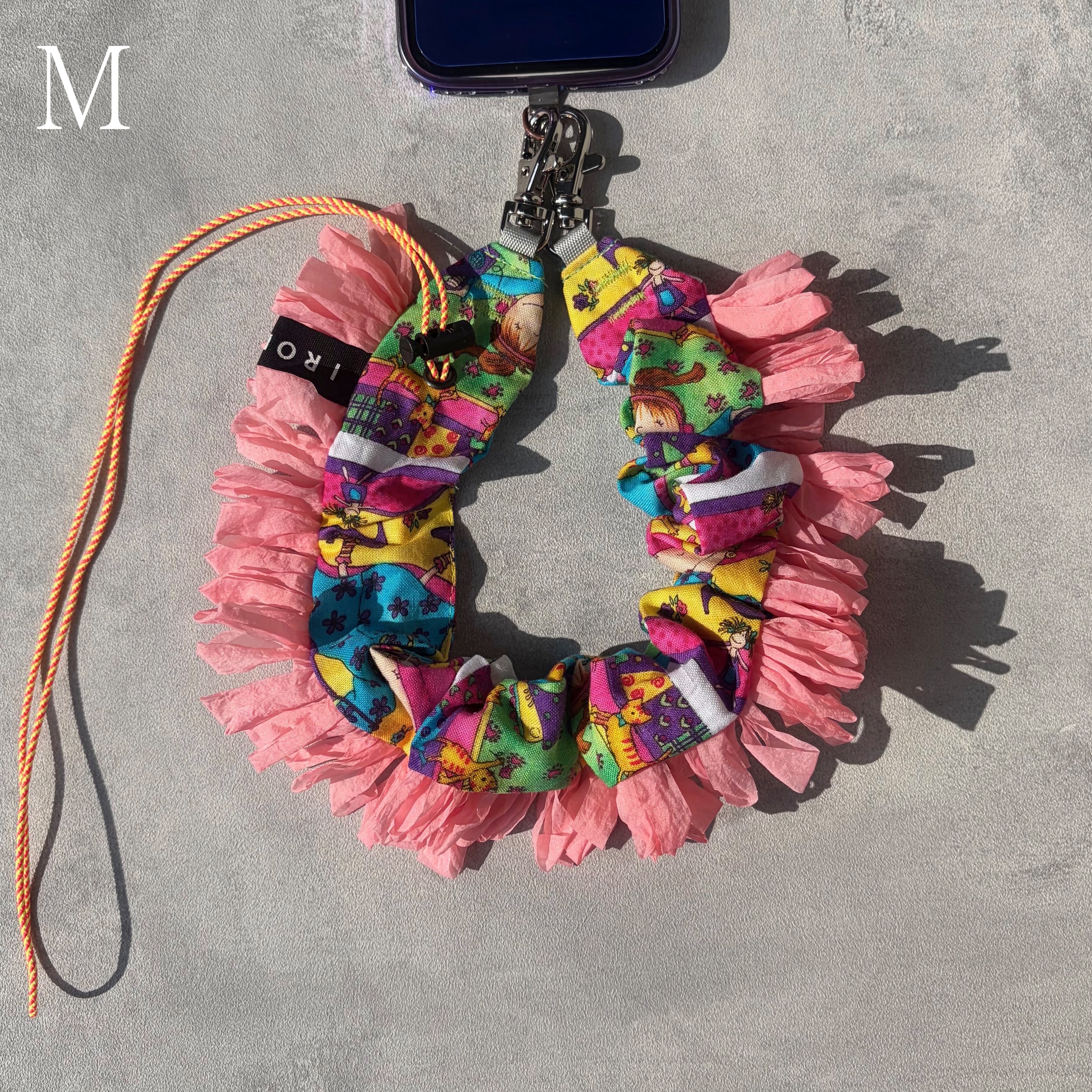 Hira Hira Strap アメリカ生地 (IRST-868) スマホストラップ | irodori