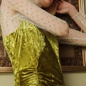 Sheer Dot Turtle Top F0070