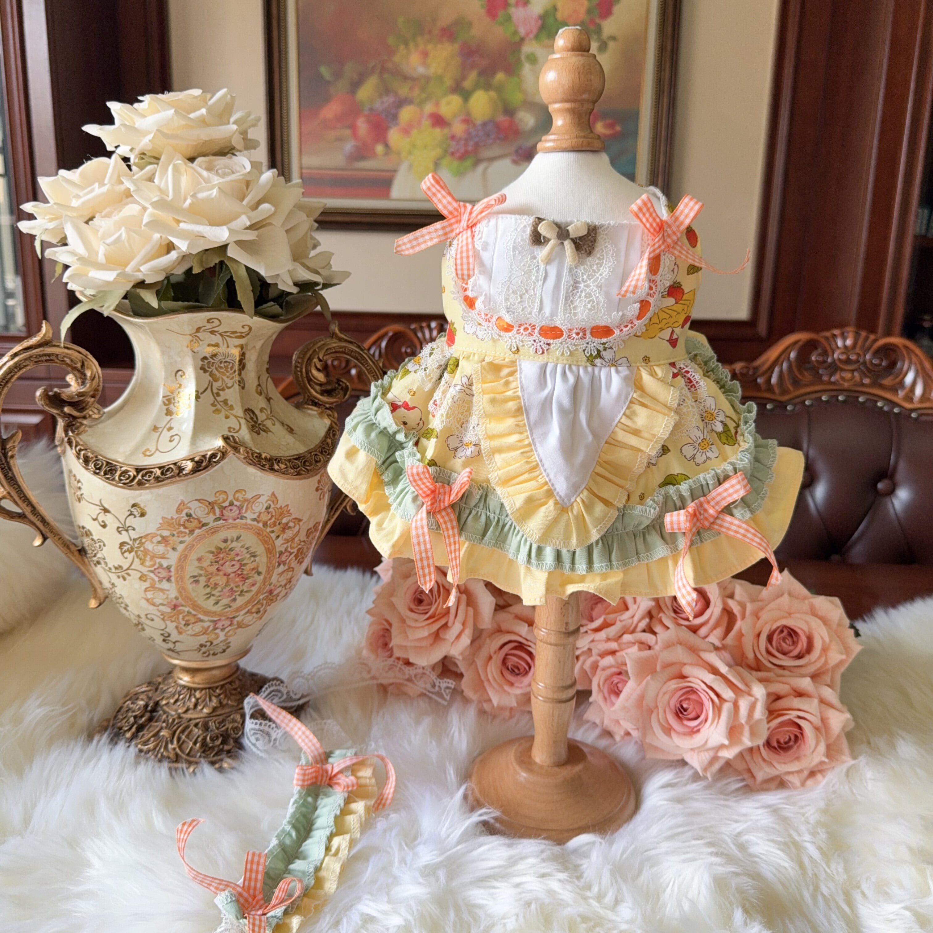 フルーツガーデンプリンセスドレス&ヘッドドレス 00985