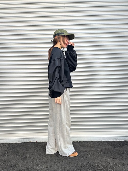 【original】Volume MA-1 Sleeve Tops(black)