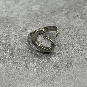 【12号】ティファニー TIFFANY エルサペレッティ オープンハート リング