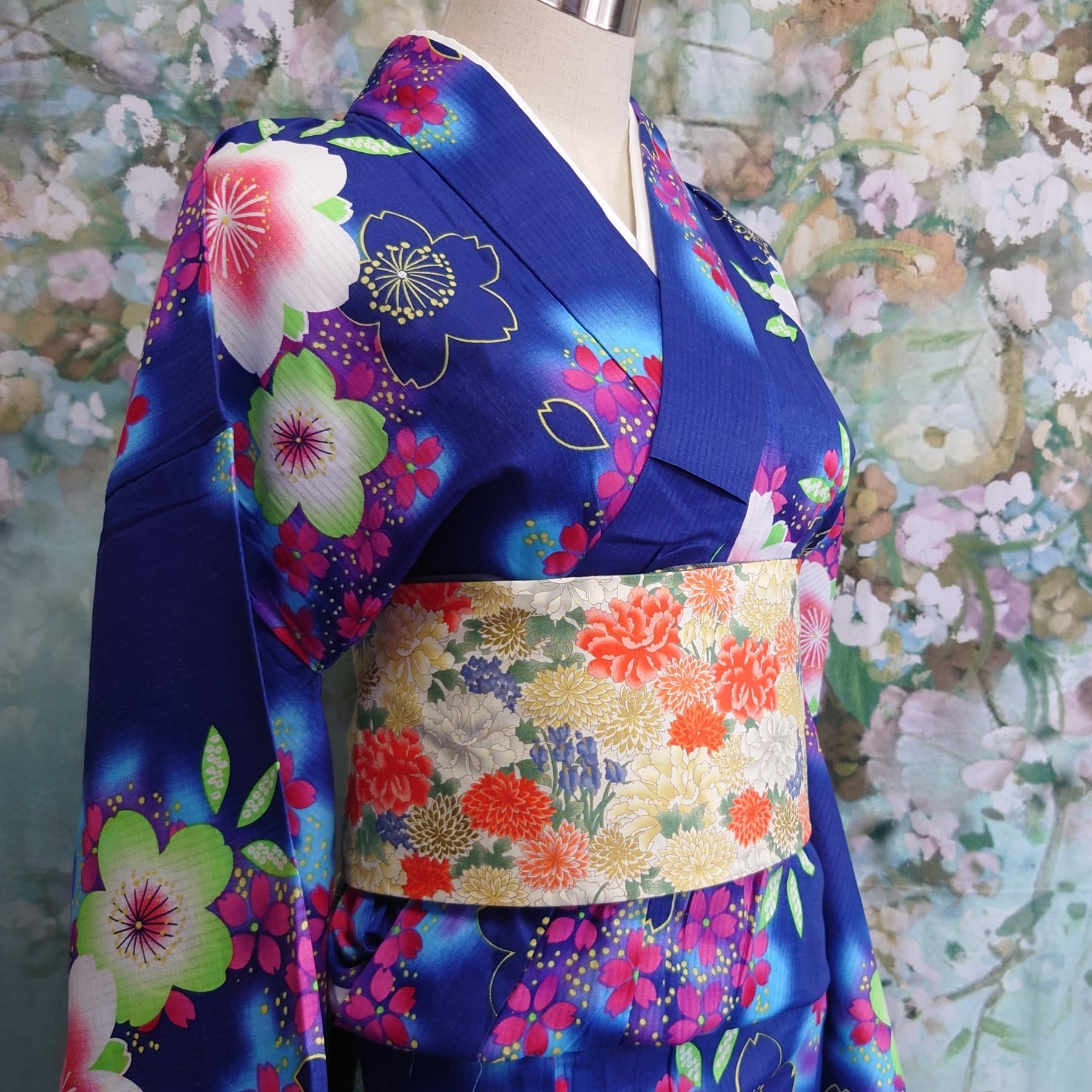 半幅帯、帯揚げ 温く HIROCOLEDGE 