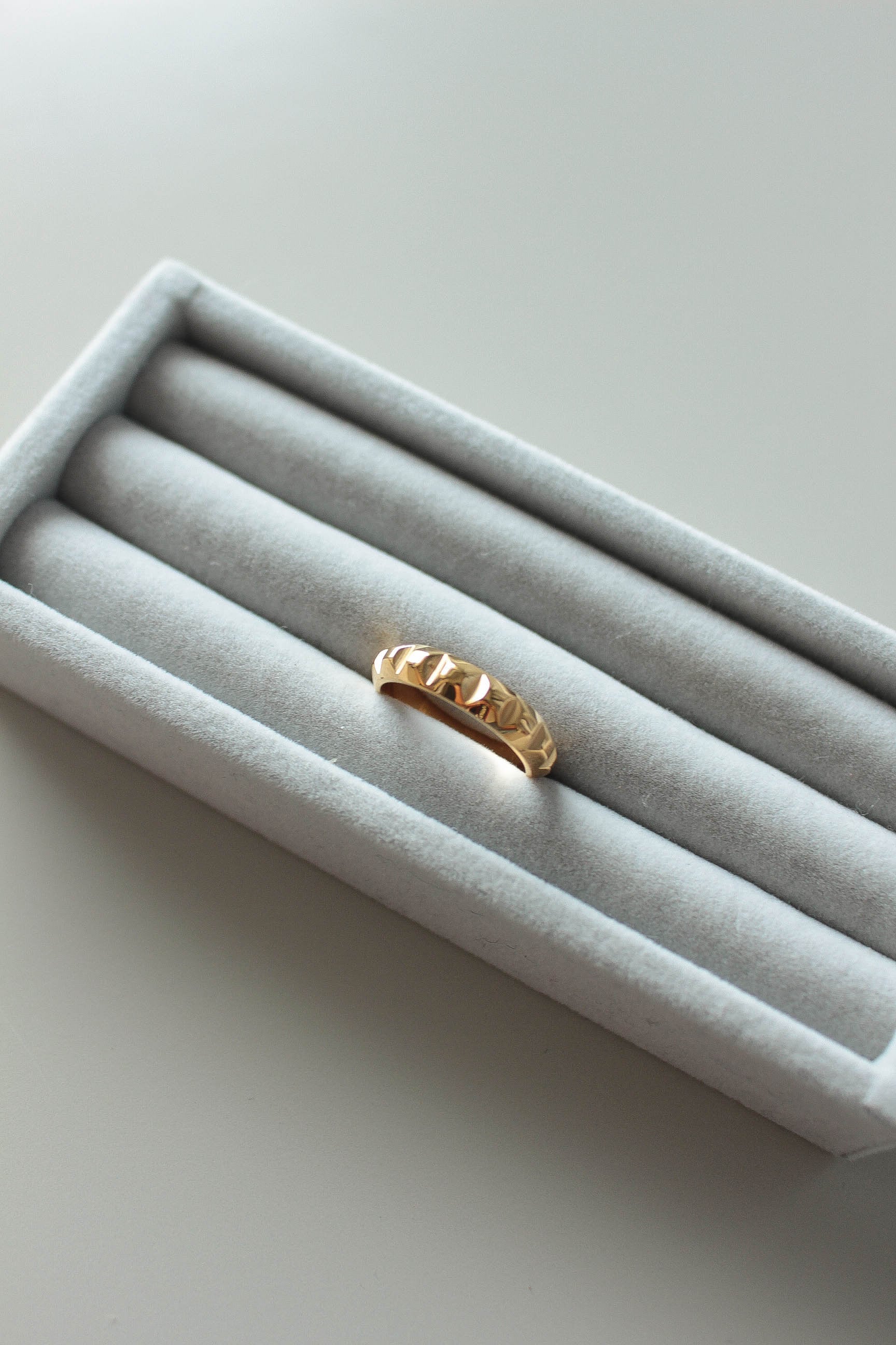 Ice Block Ring | ebine(エビネ)|金属アレルギー対応アクセサリー