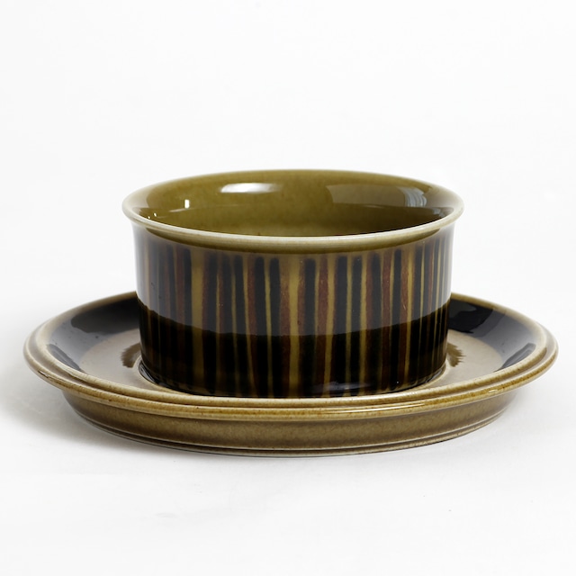 ARABIA アラビア Kosmos コスモス ティーカップ＆ソーサー - 3b 北欧ヴィンテージ