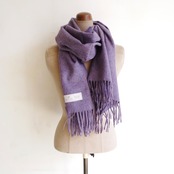 Bronte by Moon　Merino Wool Plain Shawl