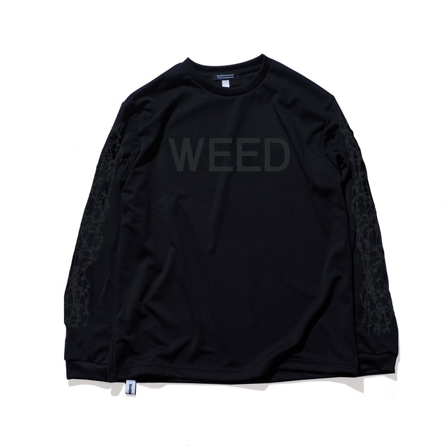 Pre-Order!!! bassandme DRY L/S "WEED" TYPE-PERFOMANCE DRY-HARAGURO