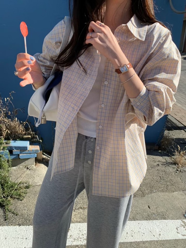 (即納) pretty young thing / Step Chu banding button pants 　