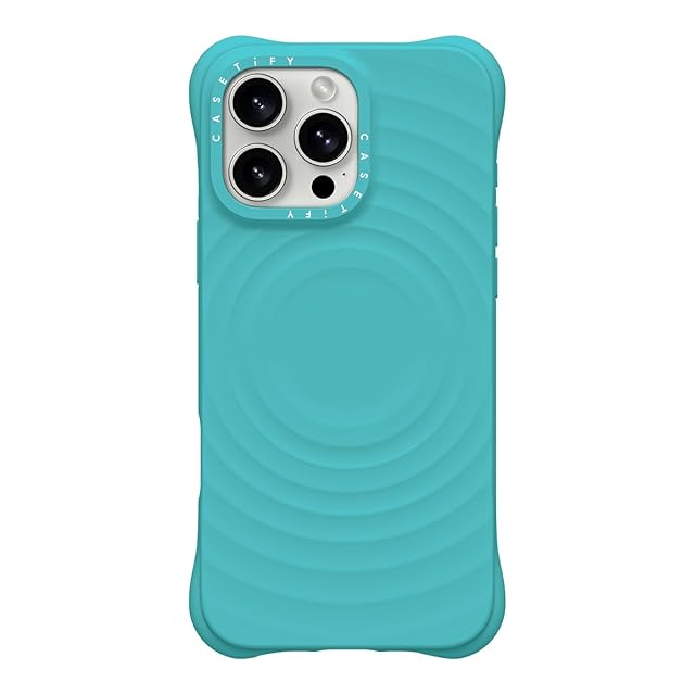 CASETiFY ウェーブ シリコン iPhone 14 Pro Max ケース [波型シリコン