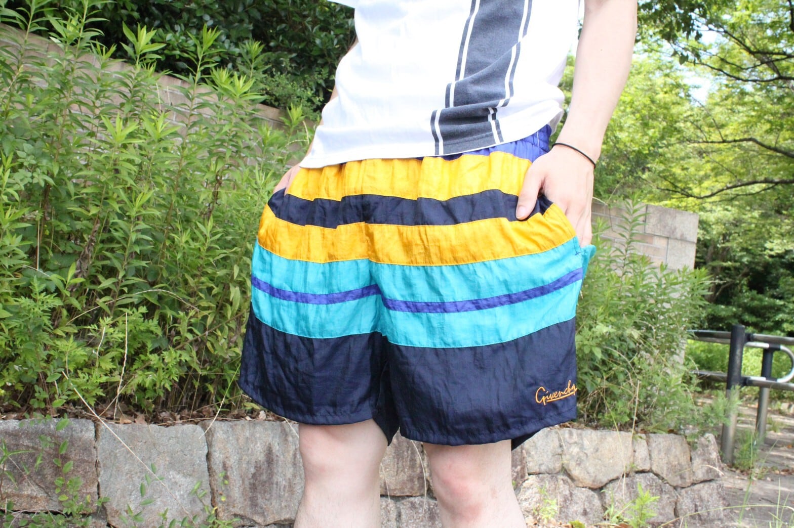 old GIVENCHY deadstock swimshorts