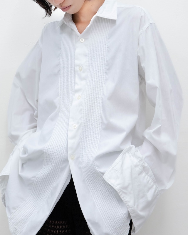 1960s pintuck dress shirt