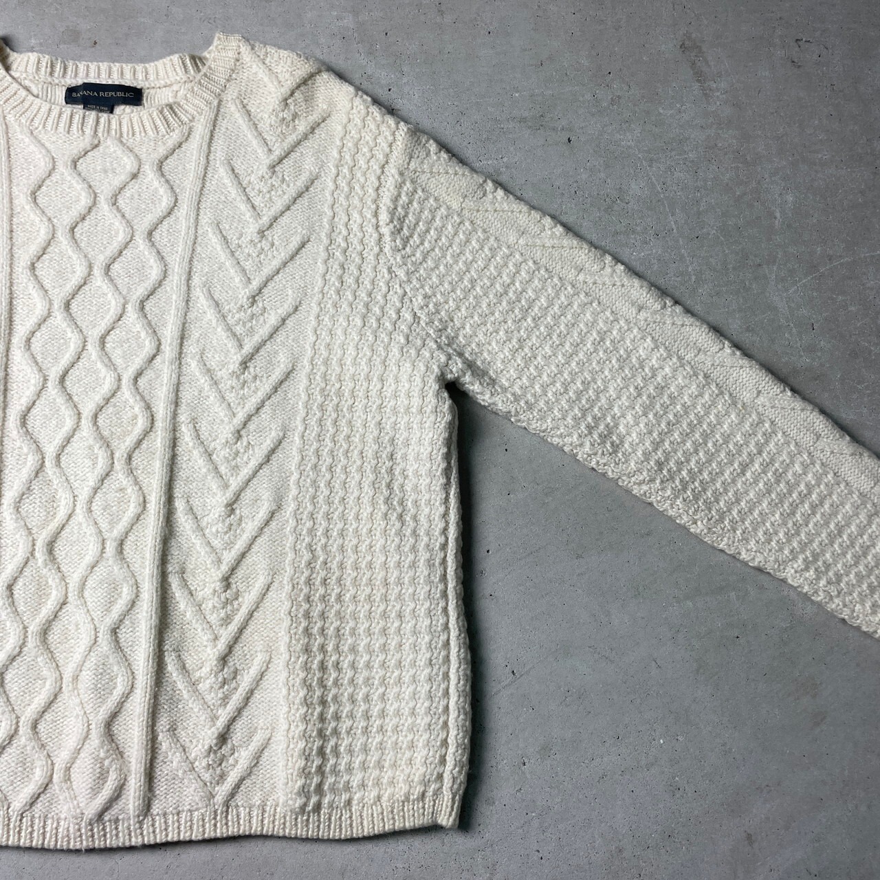 00年代 BANANA REPUBLIC バナナリパブリック ウールニットセーター 