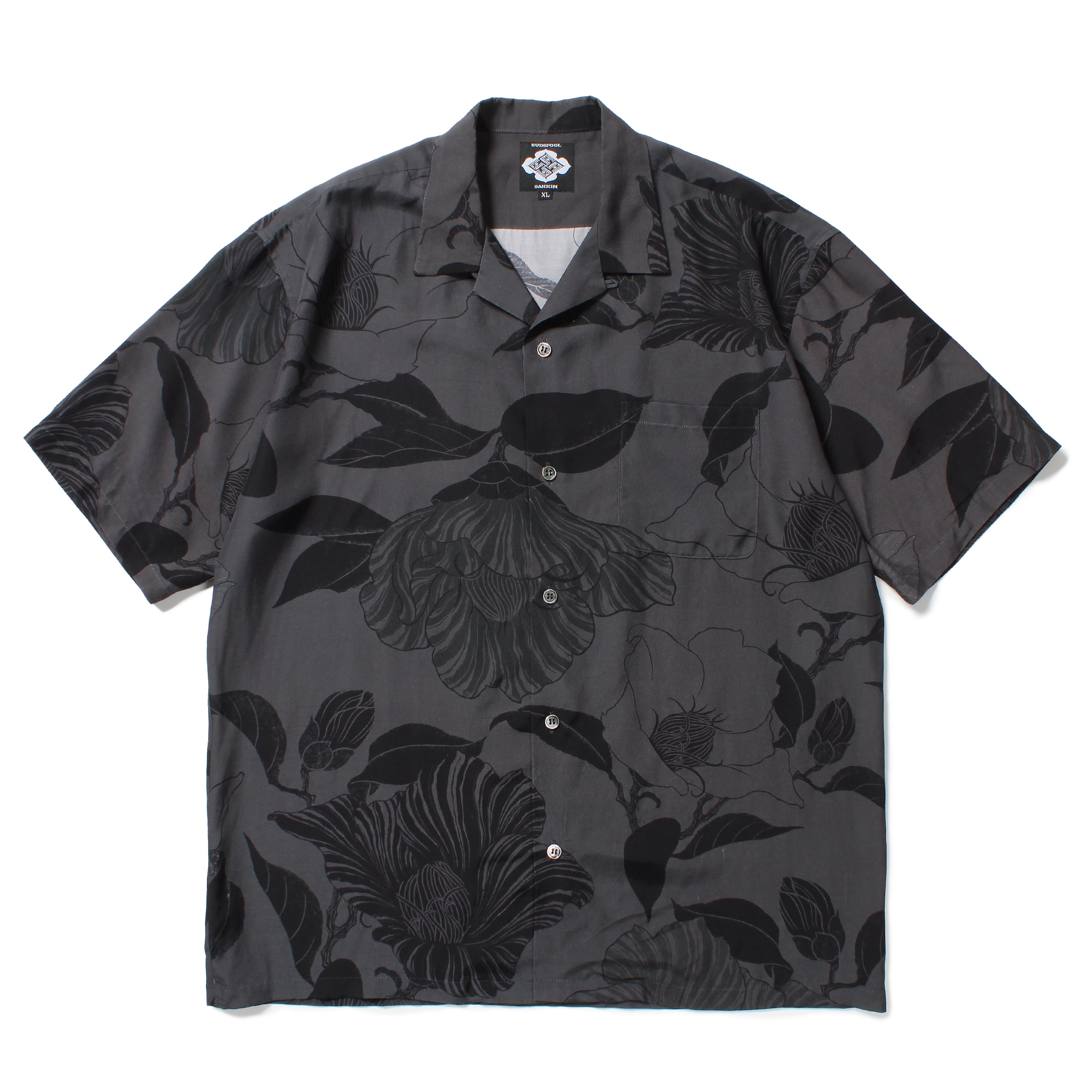 GAKKIN × BUDSPOOL 廻り花HAWAIIAN SHIRT 舐達磨 - シャツ