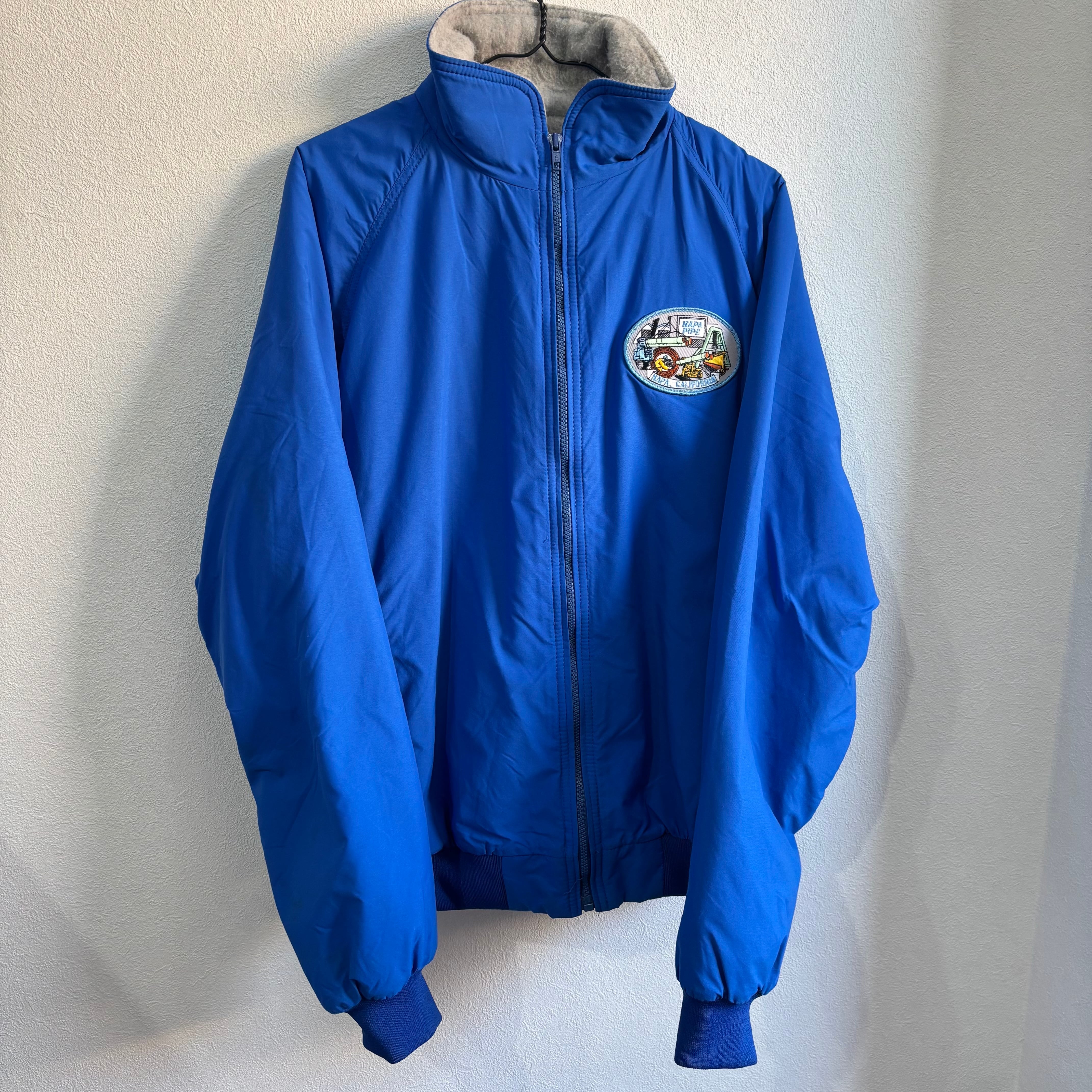 70-80s McGREGOR Drizzler Jacket SERVAL Zip Navy ヴィンテージ