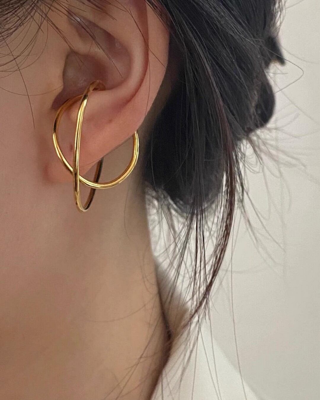 クロスデザインイヤーカフ S24652