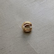 【受注予約：7月中旬入荷予定】triple line ring/gold