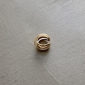 【受注予約:7月中旬入荷予定】triple line ring/gold