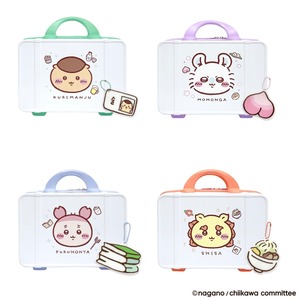【韓国限定】chiikawa mini carry case 4types / ちいかわ ミニ スーツケース キャリーケース キャリア バッグ トランク うさぎ ラッコ 公式ライセンス 正規品