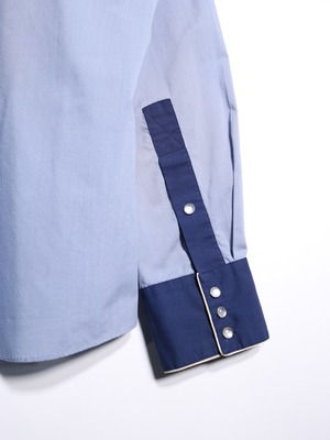 cold coloring over silhouette western shirt