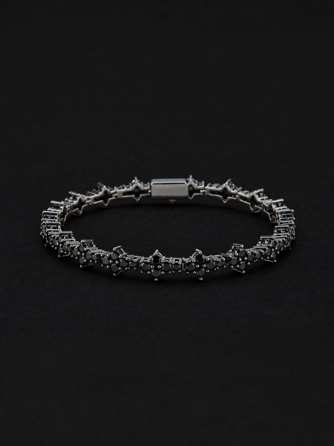 Plum Blossom Bracelet -Gold/Silver/Black-