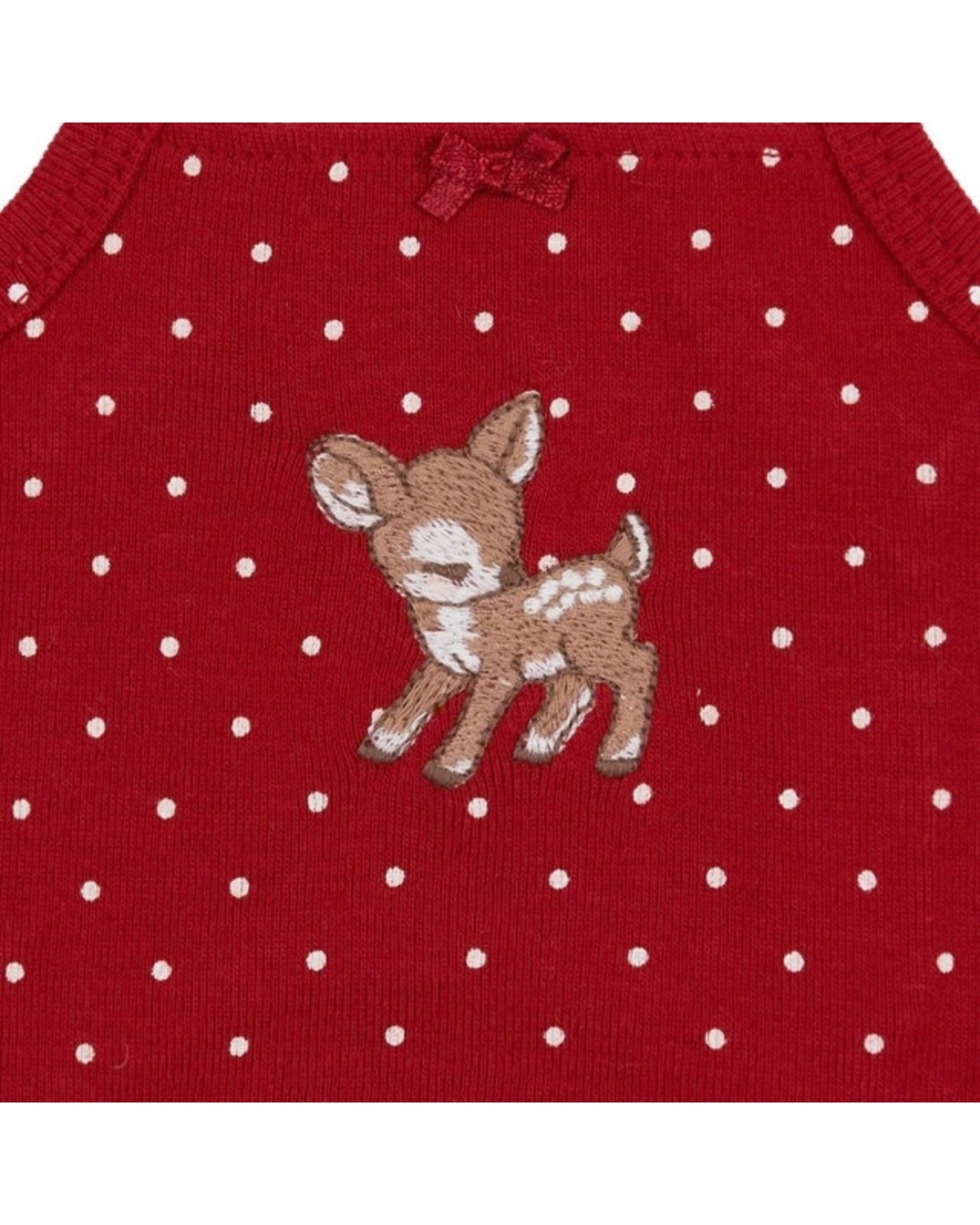 【予約】[ thesallyslaw ] Chloe Top｜Wine Dot - 10