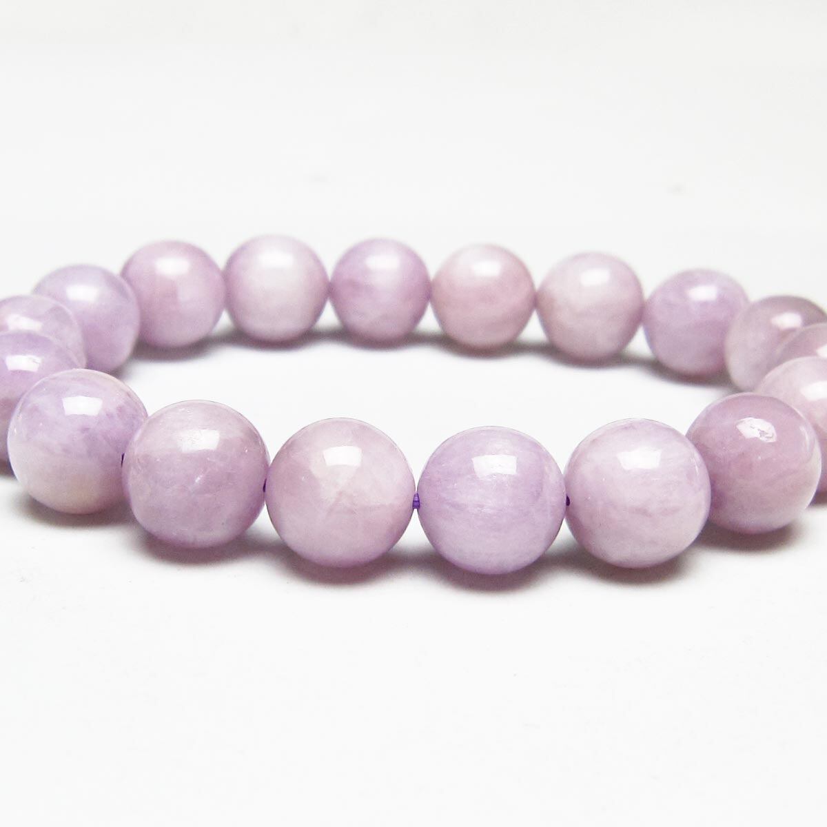 クンツァイト ブレスレット 11mm ミルキークンツァイト ブレス 一点物 メール便可 [M便 1/10] 111-46451