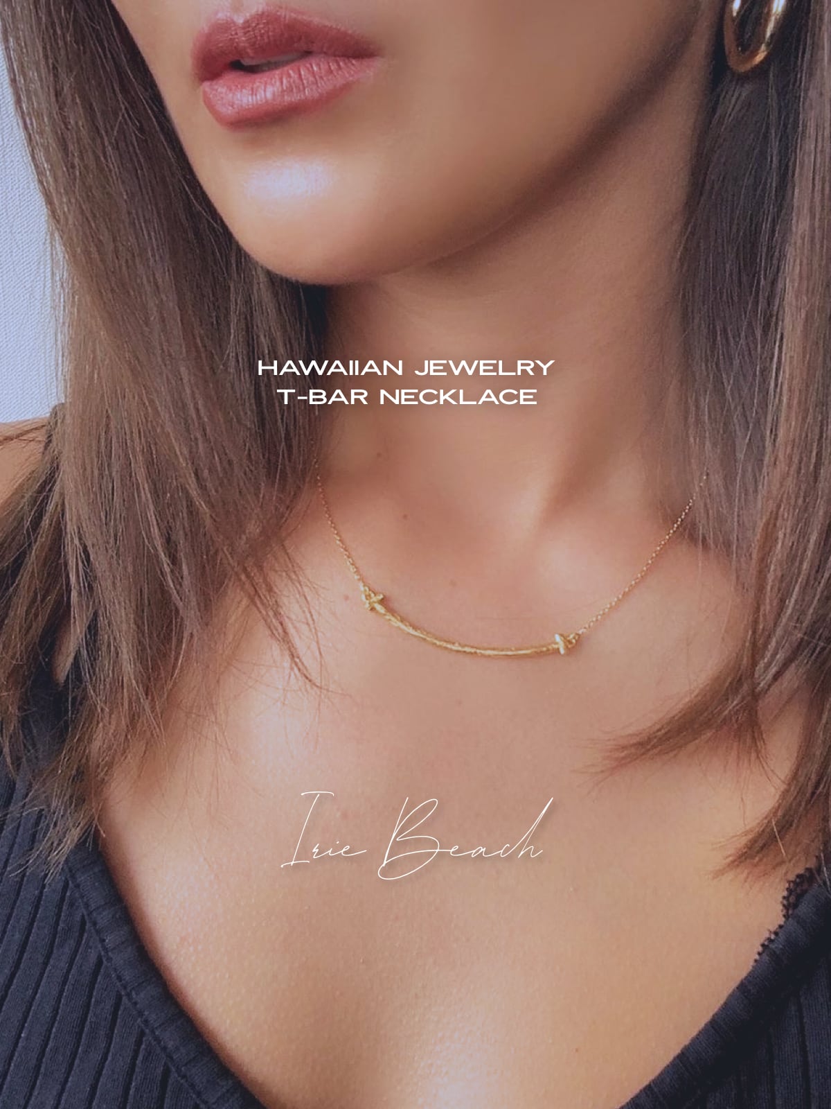 IRIE BEACH  T-bar necklace