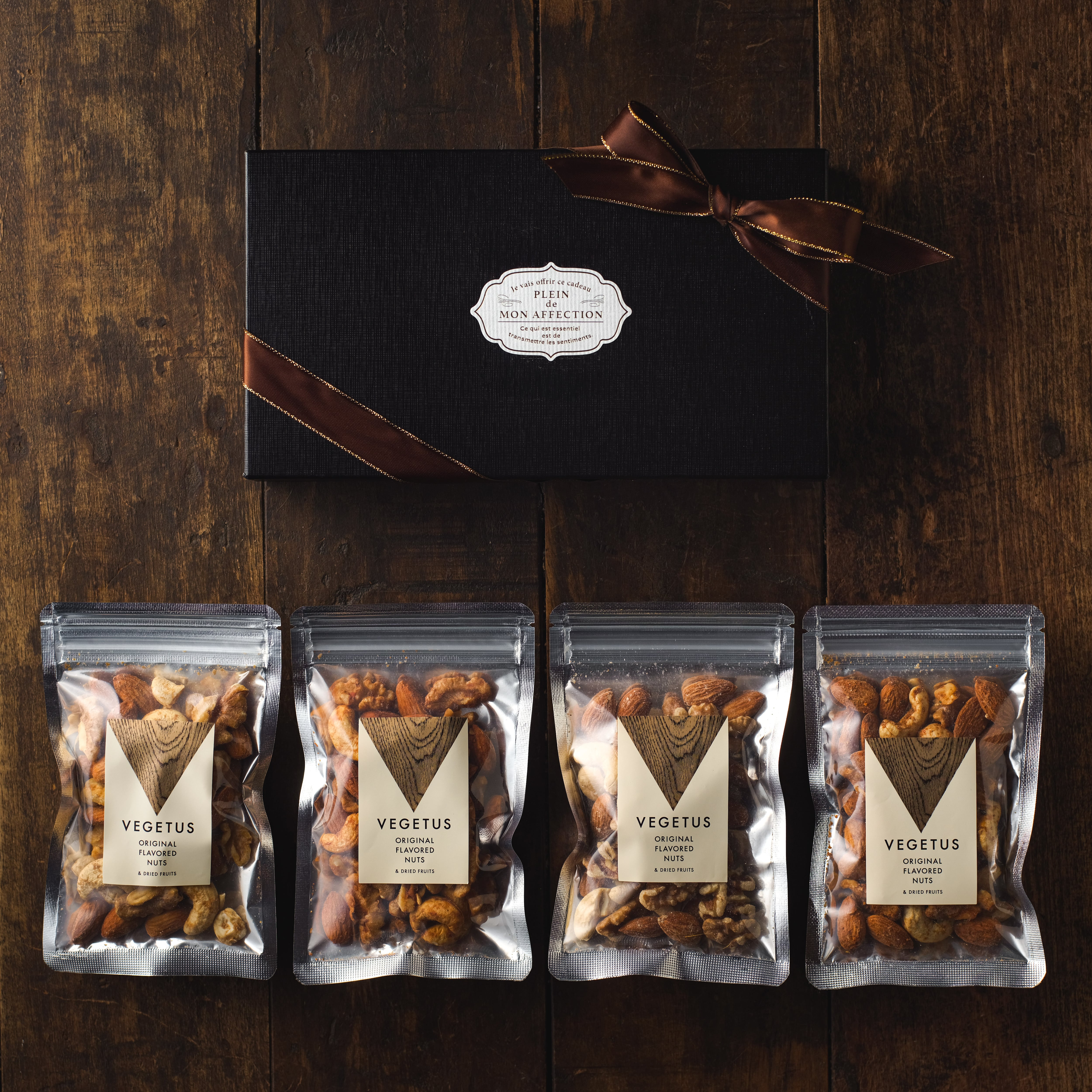 【冬限定】和のプレミアムナッツギフト「日本の風土と発酵」(Niigata EBISCENT & Japanesque)